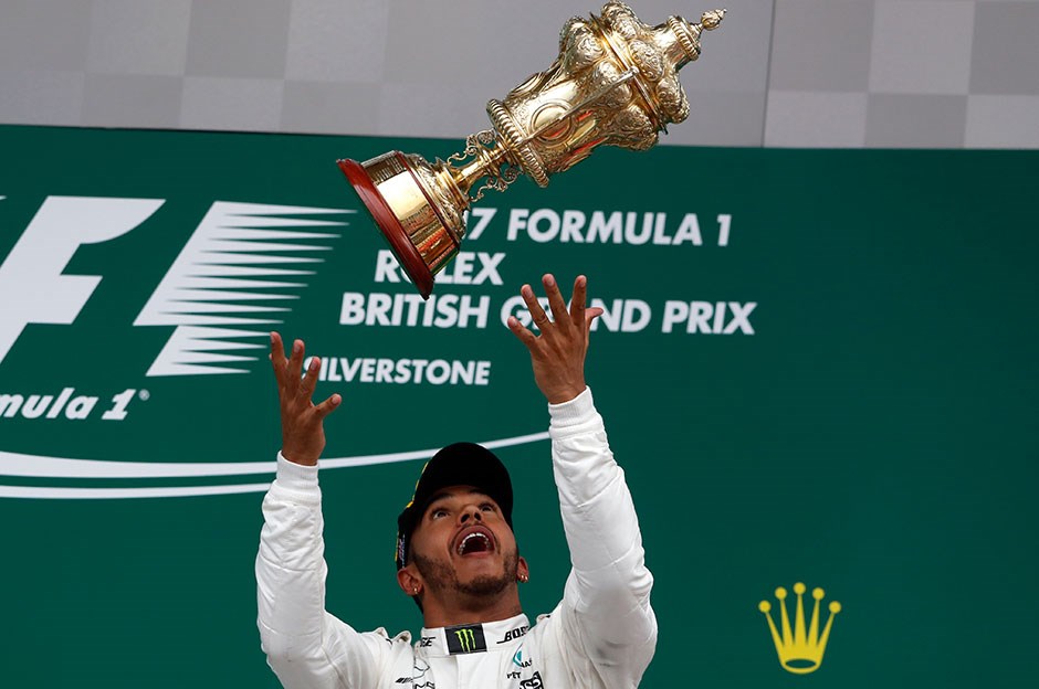Formula1 2017 Britanya  Kazananı Hamilton